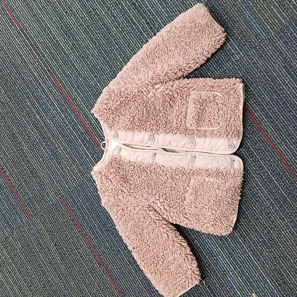Zara Other - Zara Kids 4-5Y Pink Sherpa Jacket